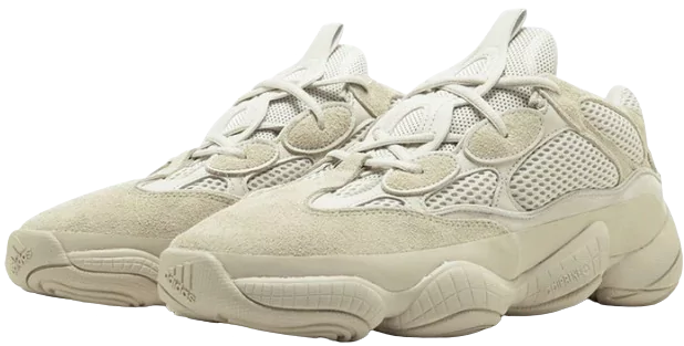 Side View of Yeezy 500 Blush